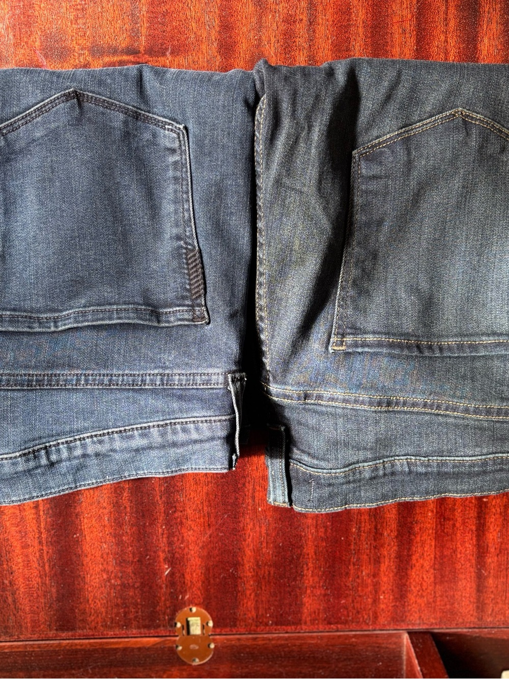 PAIGE Men's Straight Jeans Blue